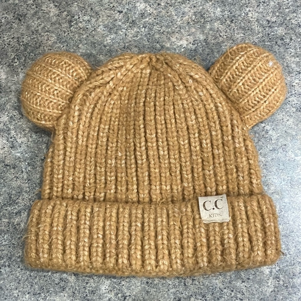 Little girls CC beanie with ears